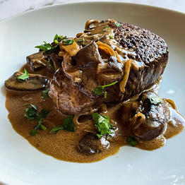 Steak Diane. 5k Gil